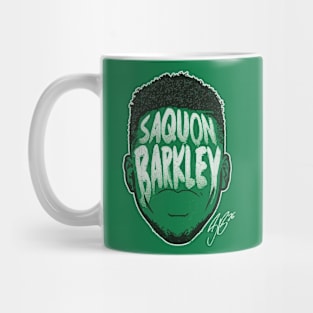 Saquon Barkley Philadelphia Player Silhouette Mug